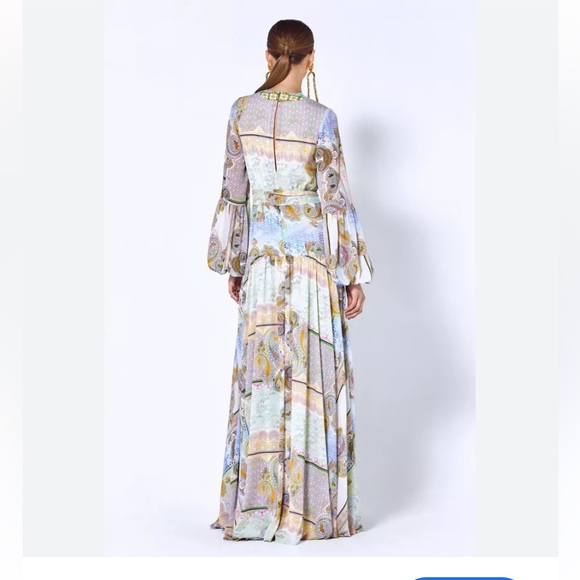 ALEXIS
Paisley Print Long Dress size L Never Worn - Picture 2 of 9